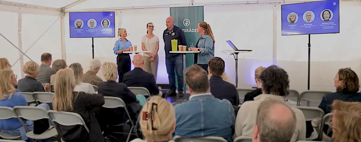 Se filmen från Almedalen – Kroka arm i osäkra tider
